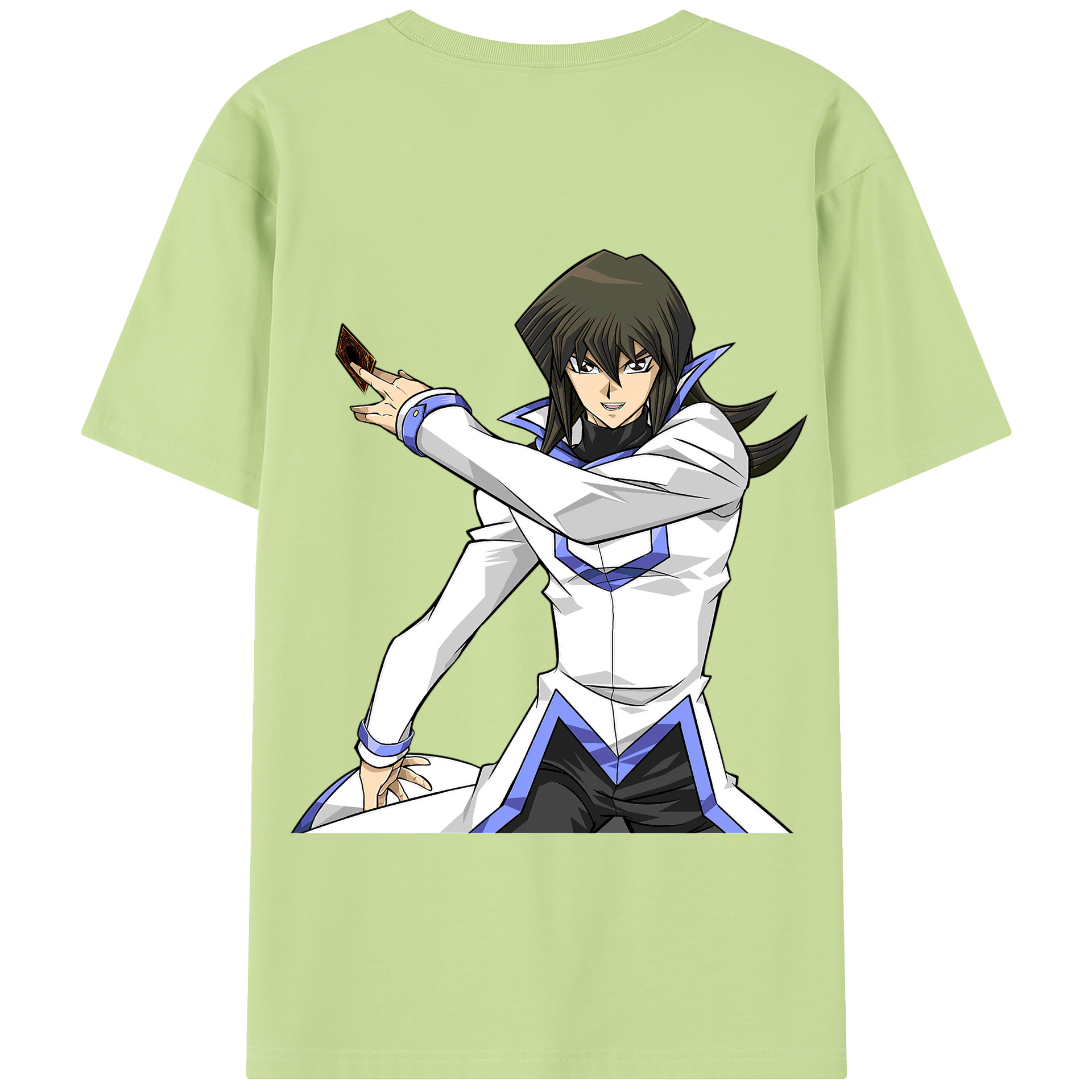 （画像用） 遊☆戯☆王 Yu-Gi-Oh! 綿100％半袖Tシャツ（背面プリント）